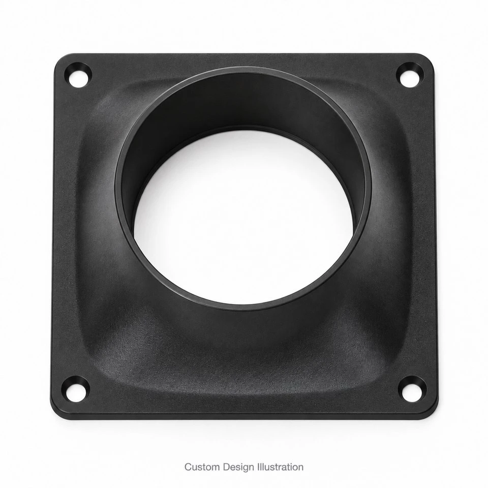 Custom Injection Molded ABS Fan Air Shrouds suppliers Custom Injection Molded ABS Fan Air Shrouds suppliers
