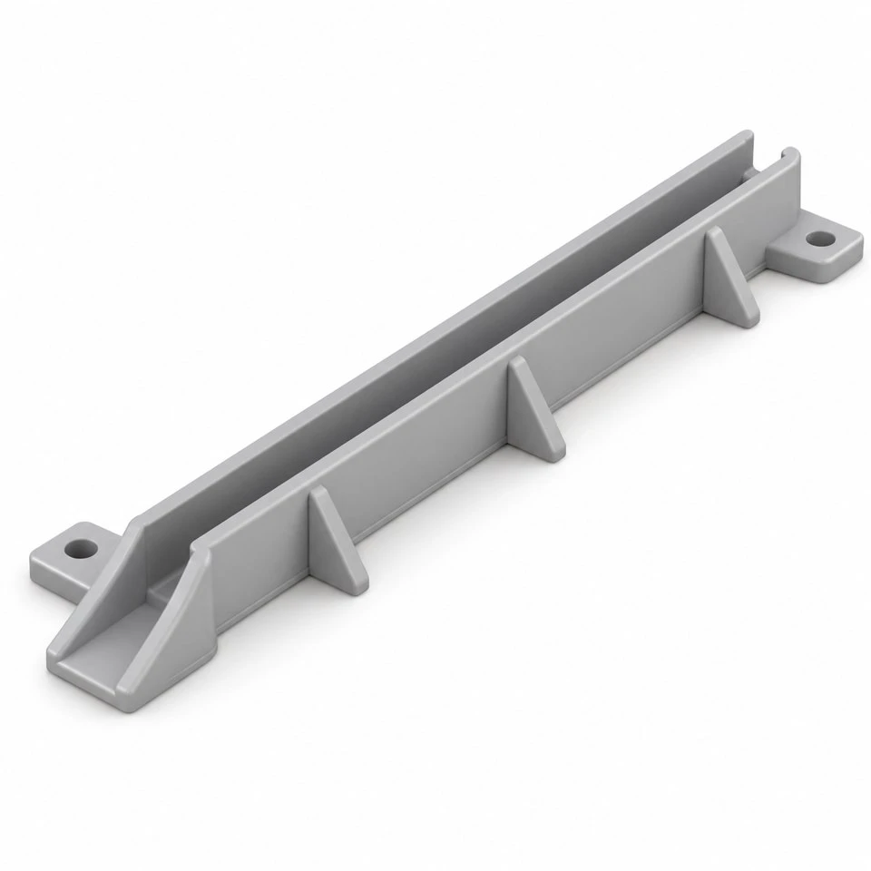 Custom ABS PCB Card Guide Rails