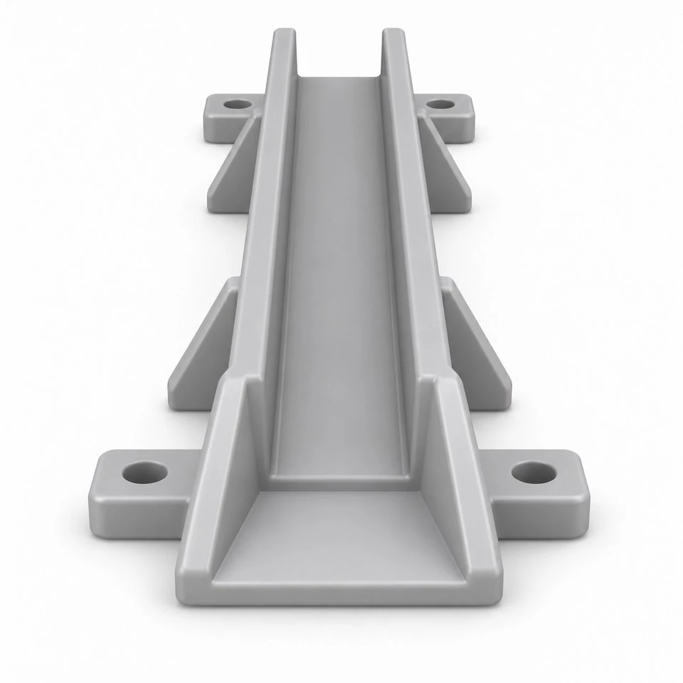Custom ABS PCB Card Guide Rails factory