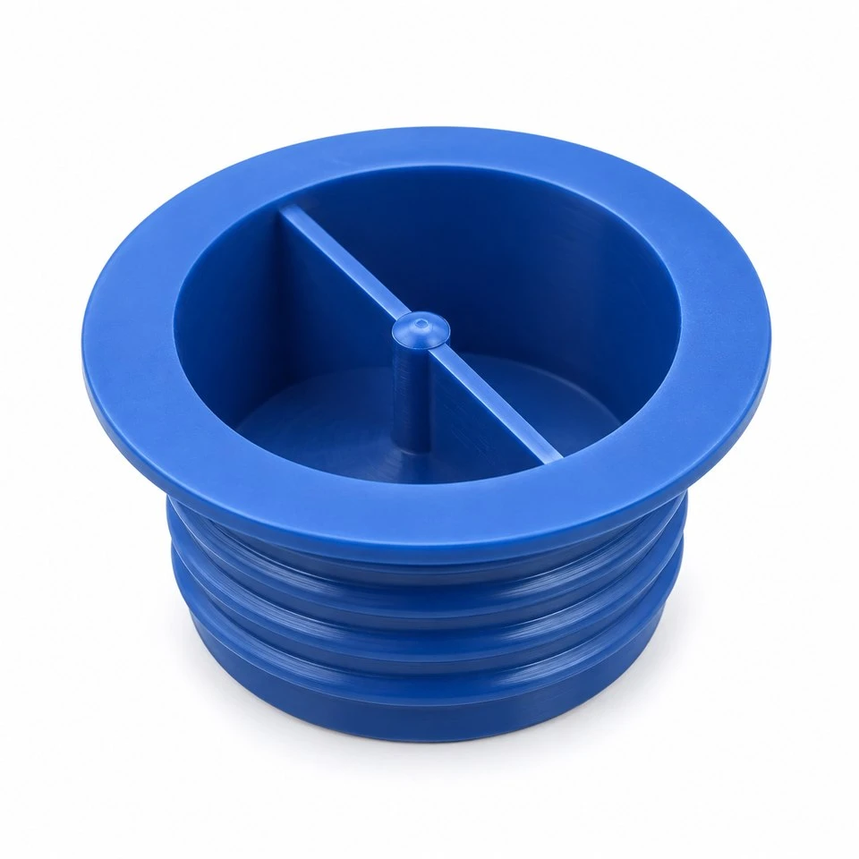 Custom Flanged Plastic Protection Plugs With Grip Bar Custom Flanged Plastic Protection Plugs With Grip Bar