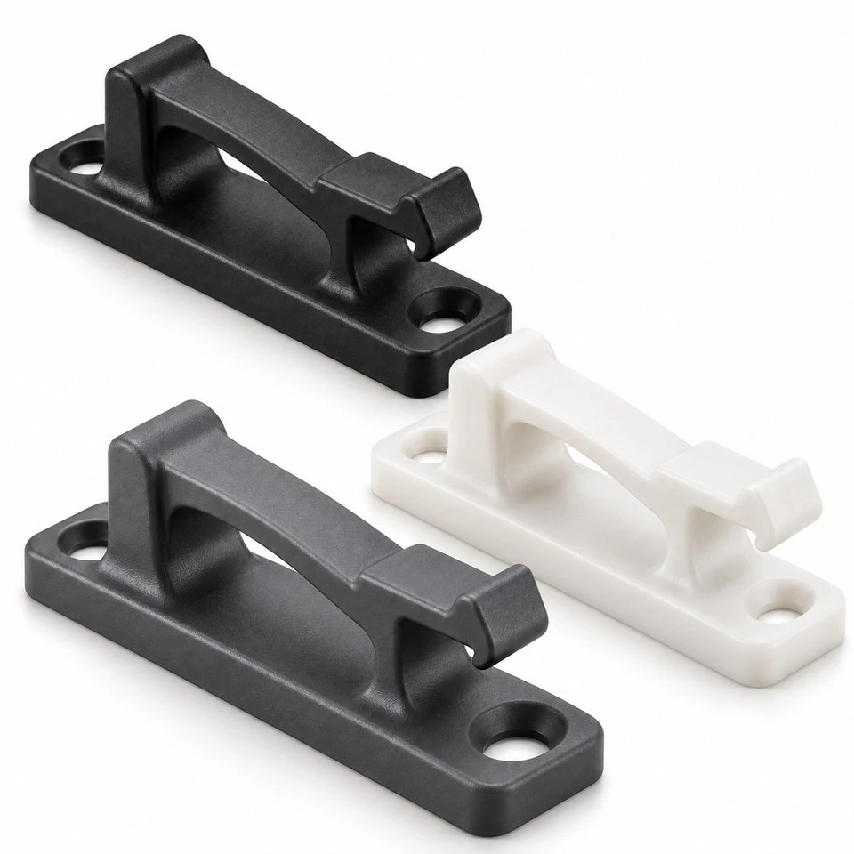 Custom Injection Molded Snap Fit Panel Clips high quality