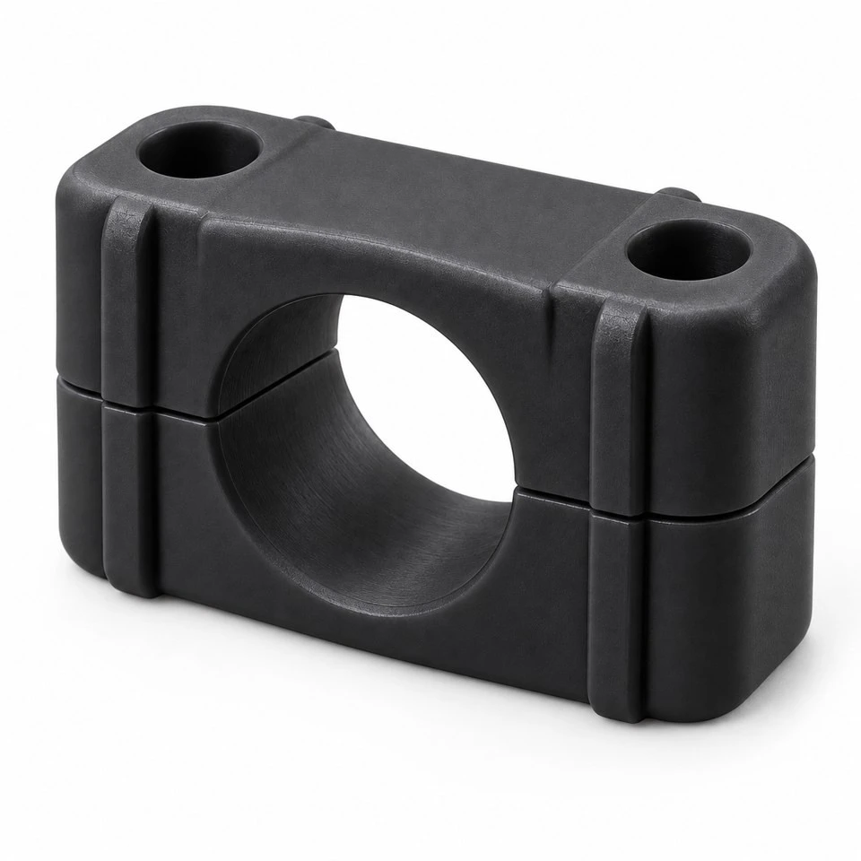 Custom Injection Molded Nylon Pipe Clamps suppliers Custom Injection Molded Nylon Pipe Clamps suppliers