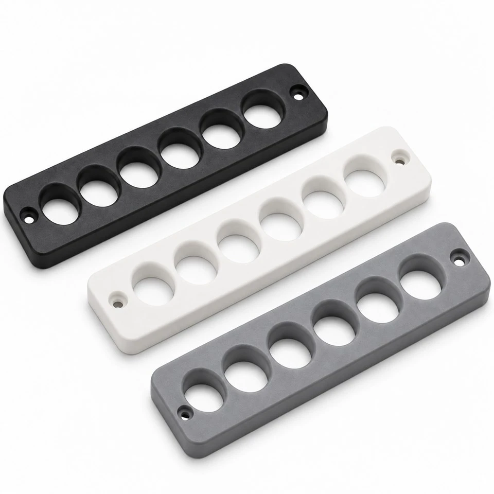 Custom Injection Molded Plastic Cable Guide Plates high quality Custom Injection Molded Plastic Cable Guide Plates high quality