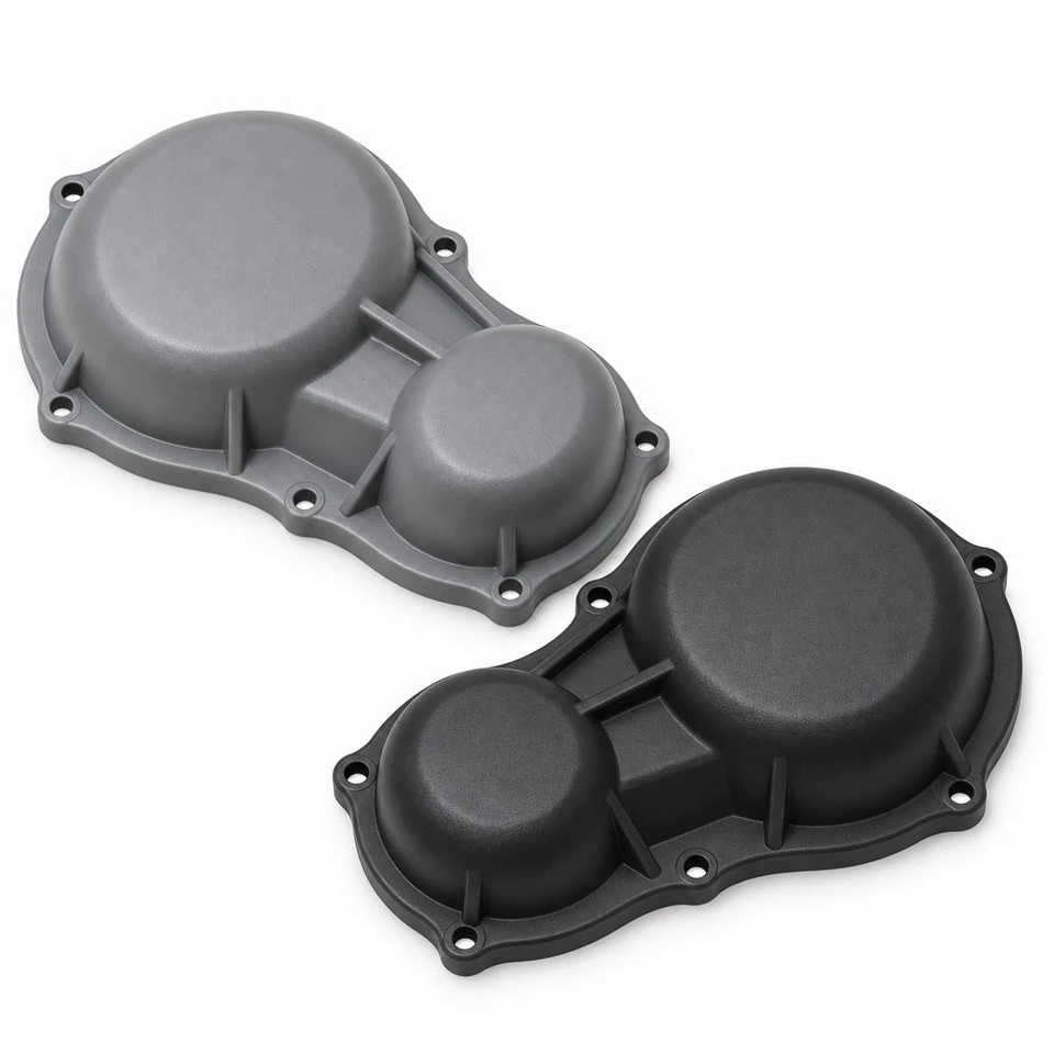 Custom Injection Molded Plastic Gearbox Covers high quality