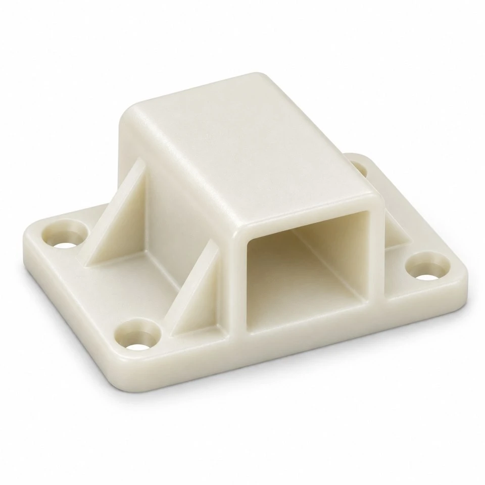 Custom Injection Molded Nylon Latch Receiver Housings high quality