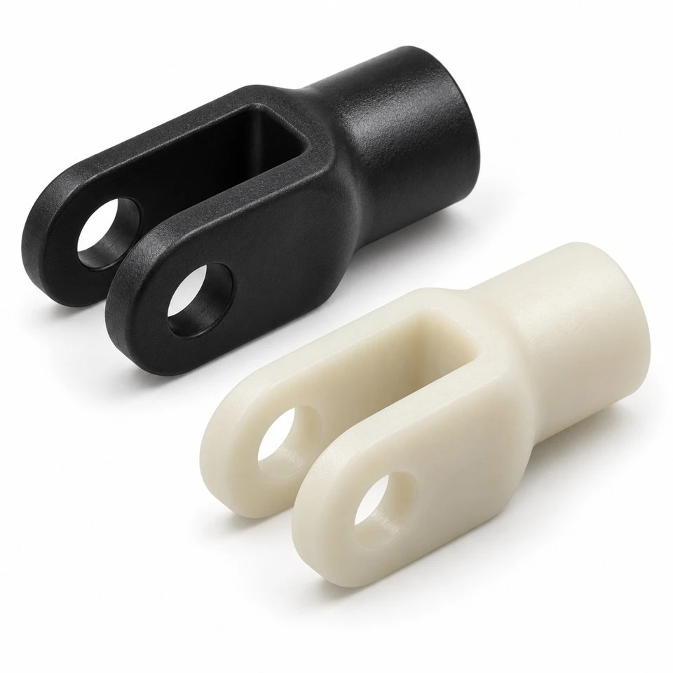 Custom PA66 Nylon Clevis Linkage Ends high quality Custom PA66 Nylon Clevis Linkage Ends high quality