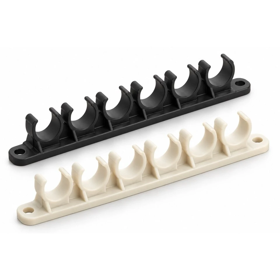 Custom PA66 Pneumatic Tube Routing Comb Bracket high quality Custom PA66 Pneumatic Tube Routing Comb Bracket high quality