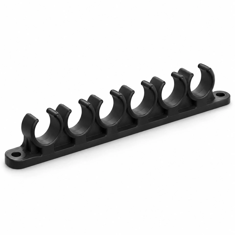 Custom PA66 Pneumatic Tube Routing Comb Bracket Custom PA66 Pneumatic Tube Routing Comb Bracket