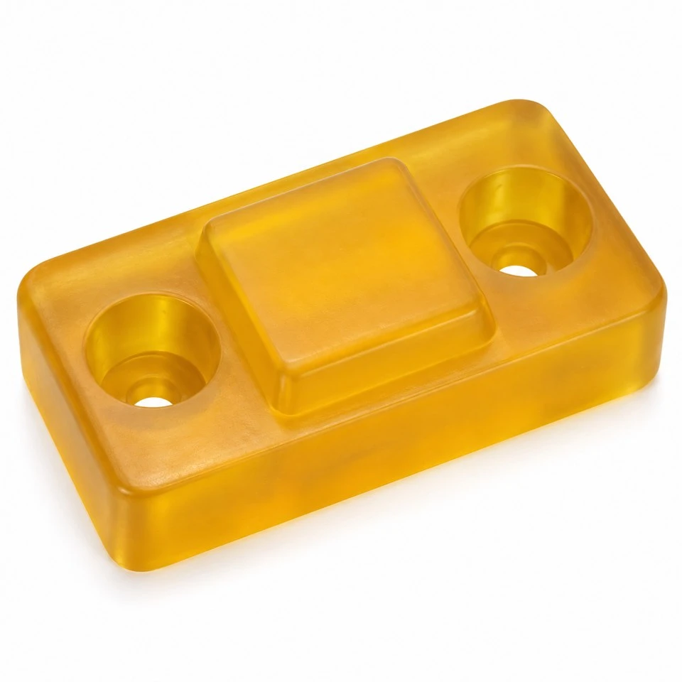 Custom Polyurethane Buffer Blocks For Machinery Custom Polyurethane Buffer Blocks For Machinery