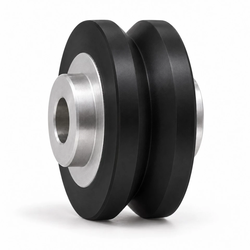 Custom Polyurethane V-Groove Guide Wheels suppliers Custom Polyurethane V-Groove Guide Wheels suppliers
