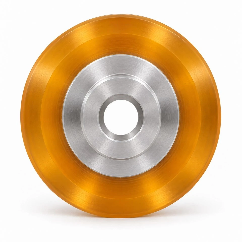 Custom Polyurethane V-Groove Guide Wheels factory Custom Polyurethane V-Groove Guide Wheels factory