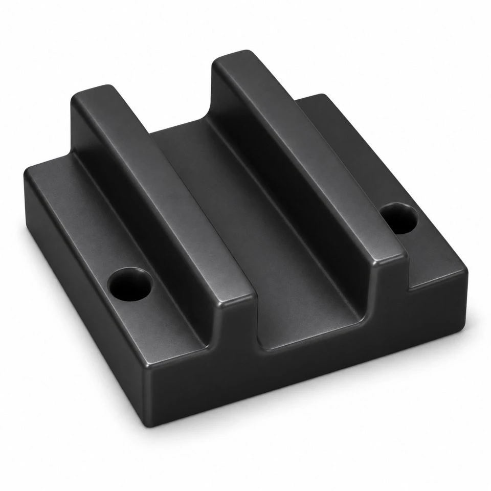 Custom Injection Molded POM Conveyor Guide Blocks high quality