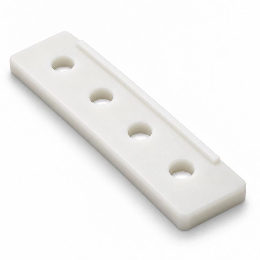 Custom POM Conveyor Side Rail Splice Plates high quality Custom POM Conveyor Side Rail Splice Plates high quality