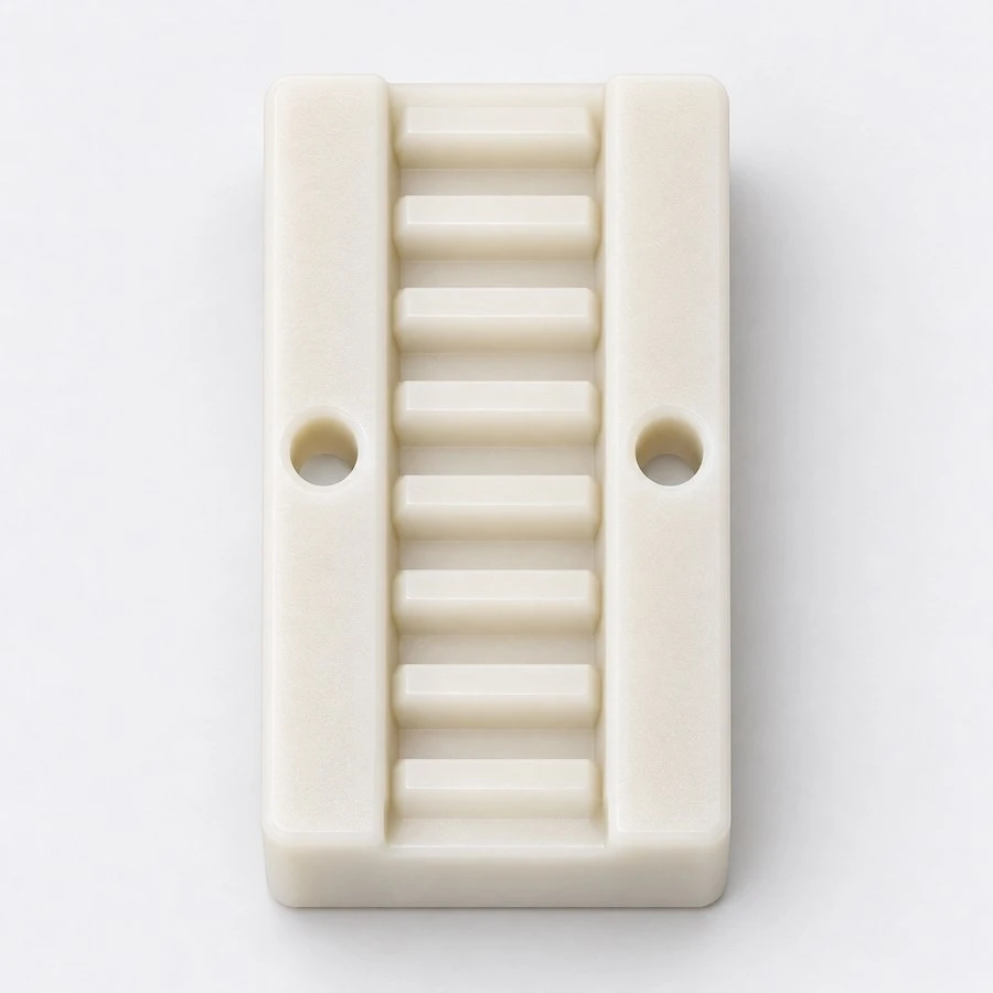 Custom POM Injection Molded Timing Belt Clamp Blocks factory Custom POM Injection Molded Timing Belt Clamp Blocks factory