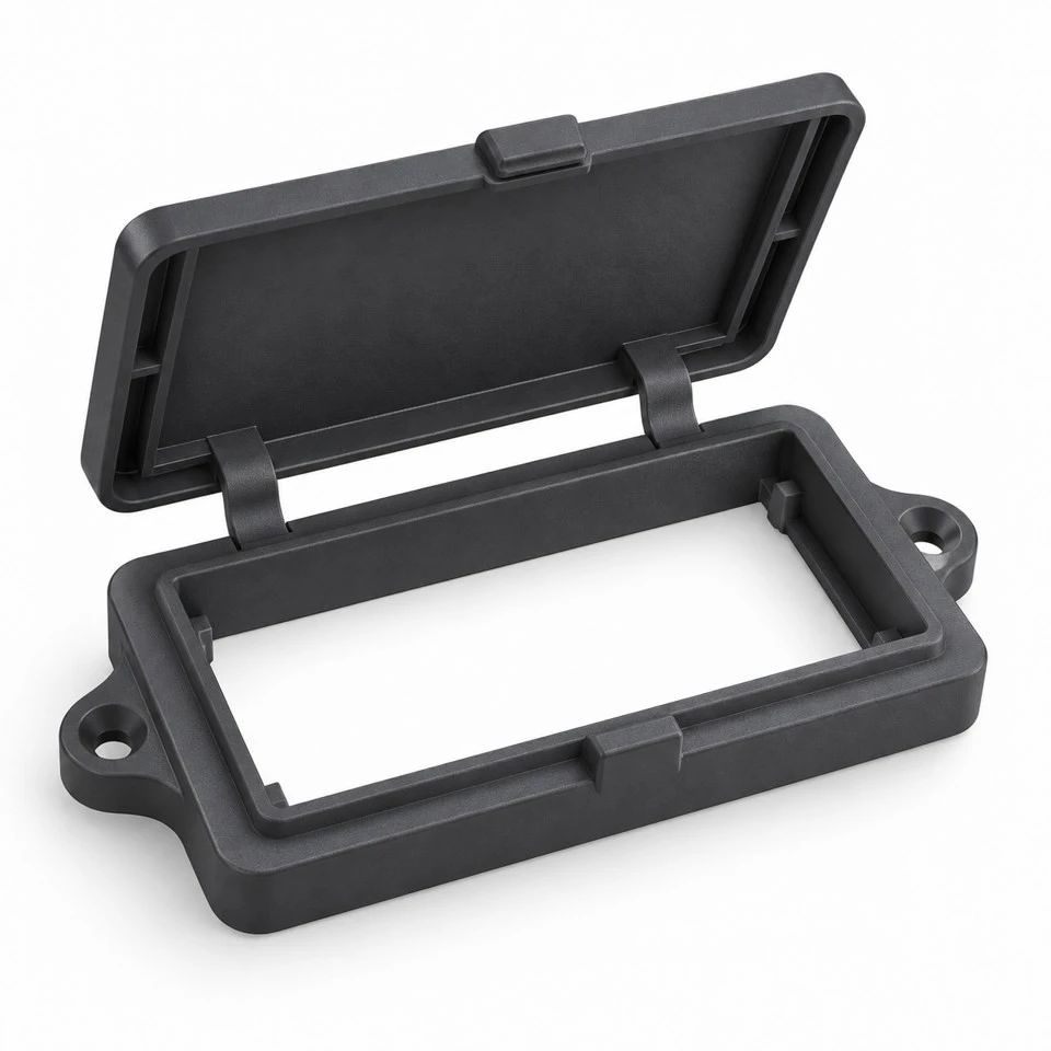 Custom PP Living Hinge Protective Cover factory Custom PP Living Hinge Protective Cover factory