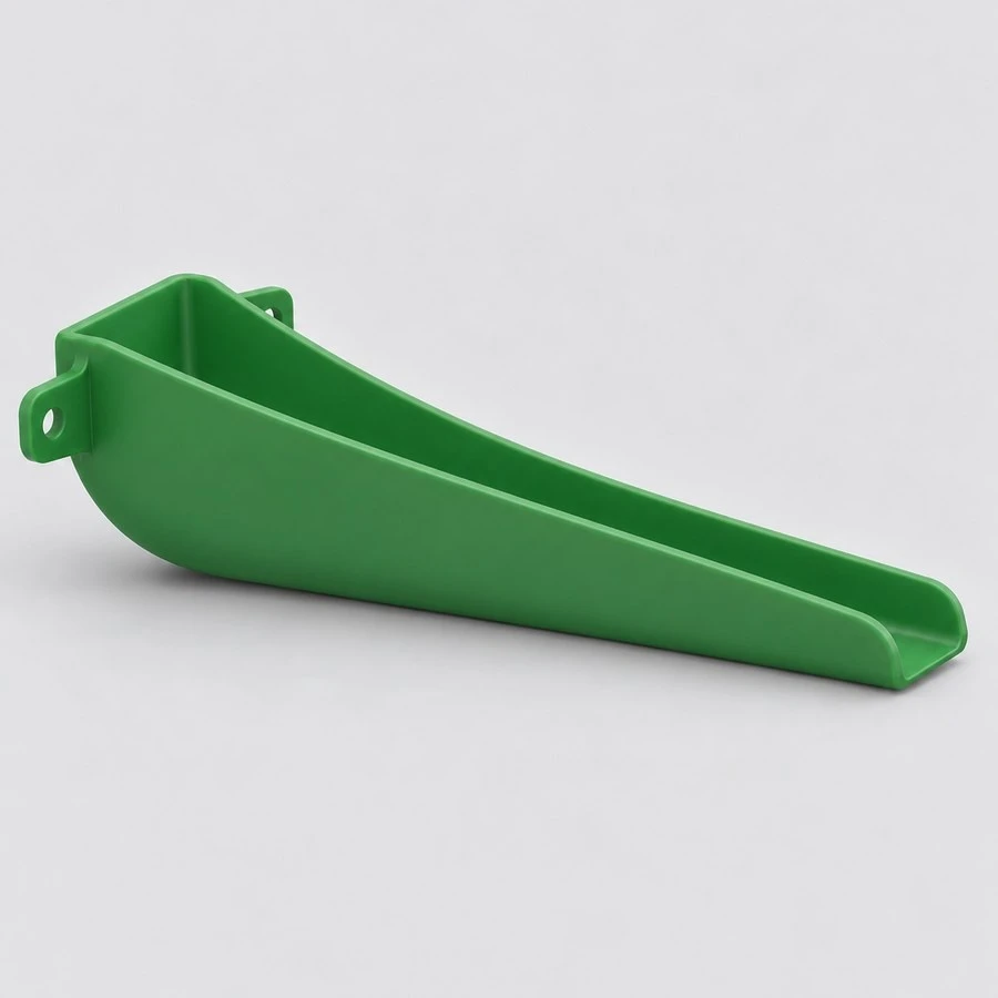 Custom PP Seed Meter Outlet Guide Chutes factory Custom PP Seed Meter Outlet Guide Chutes factory