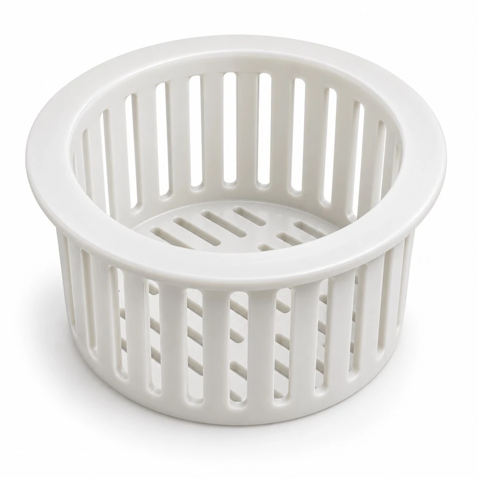 Custom Injection Molded PP Strainer Baskets