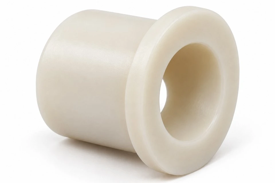product-1-1 Flange seating shoulder and cylindrical locating surface of a POM adjustment bushing