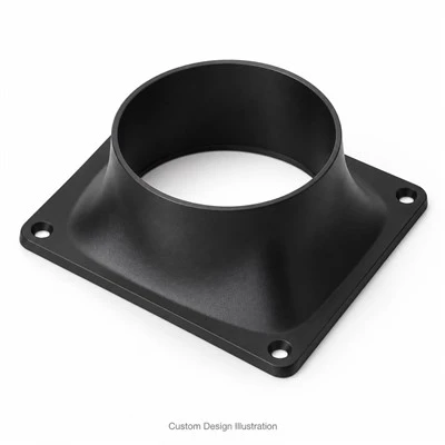 Custom Injection Molded ABS Fan Air Shrouds