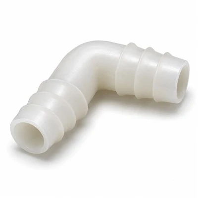 Custom Injection Molded PP Hose Elbow Connectors