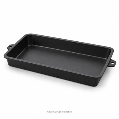 Custom Injection Molded PP Equipment Drip Trays